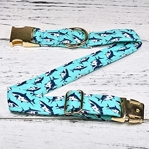 Shark Dog Bow Tie Dog Collar,Detachable Bowtie Accessory, Adjustable Collar For Small Medium Large Dogs #TOP2