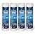 1M-4PK 1-Micron Sediment Water Filter Cartridge WELL-MATCHED with P5, AP110, WFPFC5002, CFS110, RS14, WHKF-GD05, 4-Pack