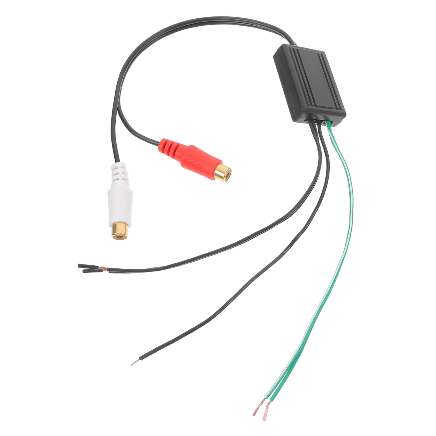 PartyKindom 4pièces Câble Audio Stéréo pour Voiture Adaptateur Haut-Parleur Câble De Remplacement pour Système Audio Automobile Et