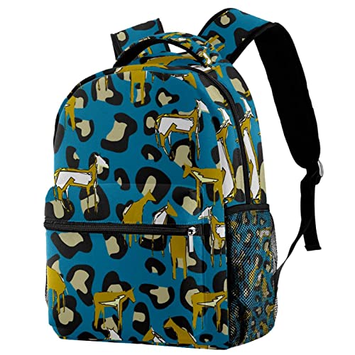 Sac à dos léger contre la fatigue urbaine style abstrait Couleur 2 mixte