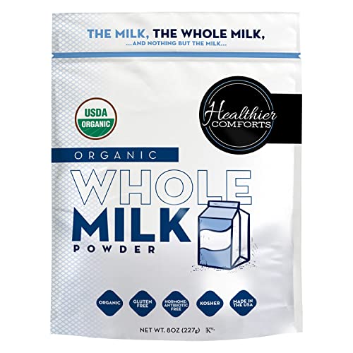 Healthier Comforts Organic Whole Milk Powder (7.1oz)|...