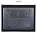 Targus 17 Inch Dual Fan Lap Chill Mat - Soft Neoprene Laptop Cooling Pad for Heat Protection, Fits Most 17