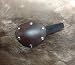 Dark Brown Leather Eye Patch Studded Theater Stage TV Medical Cosplay Steampunk 02a