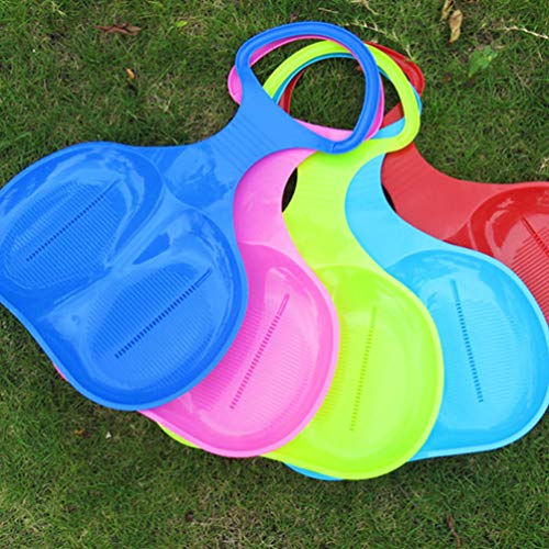 CLISPEED 2 Pezzi Slitta da Neve Slitta da Neve in