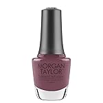 Morgan Taylor Nail Lacquer (Must Have Mauve) Mauve Professional Lacquer, Vibrant, Chip-Resistant, Fast-Drying, Long-Lasting, High-Shine, Perfect for Manicures & Pedicure, 0.5 ounce.