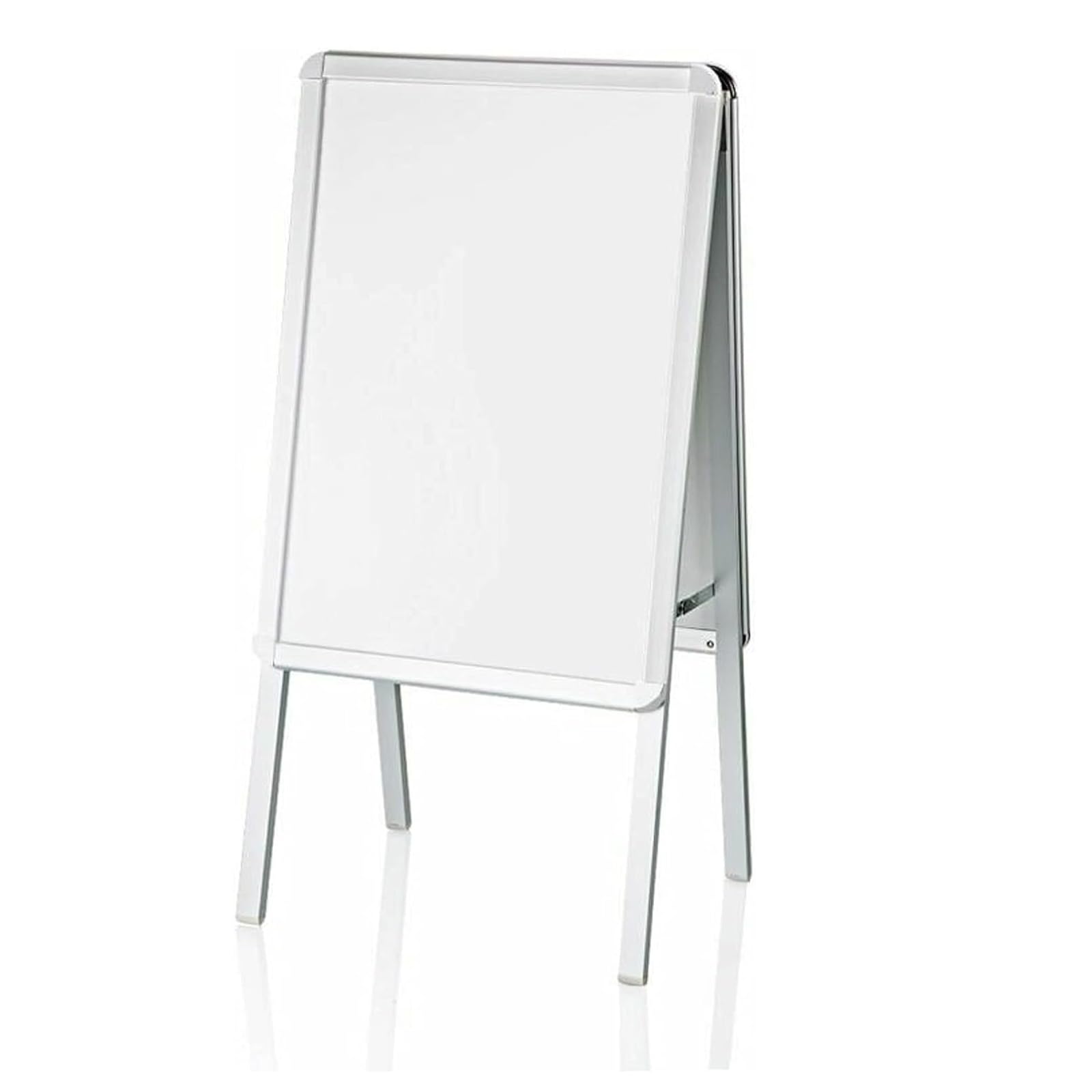 Youyijia A2 Poster Display Stand, Dual-Sided Board Sign,A-Board Sign Display with Double Aluminum Sided Poster Holder for Shop Advertising - Ideal for Indoor Use