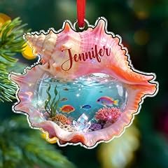 Sea Shell Acrylic Ornament