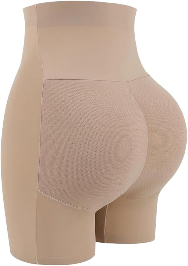 Butt Lifter Padded Underwear for Women Hip Pads Enhancer Shapewear Shorts Seamless Tummy Control Panties Shaper Fake Pad