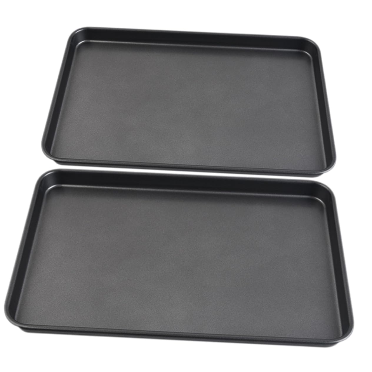 2pièces Plaque de Cuisson Rectangulaire Plaque de Cuisson Ménager Multifonction Ustensile de Cuisine