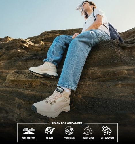 Palladium Mens Thunder Mid Urban Casual Beige WARM SAND - Image 7