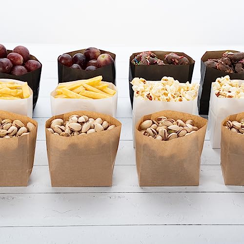 Restaurantware Kraft Paper Small Snack Bag, 100 Pack by Restaurantware - Used condition - Image 9