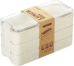 Marmita Térmica Japonesa 900ml com 3 Compartimentos Bento Box Premium Talheres Incluídos Alta Resistência e Eficiência Térmica