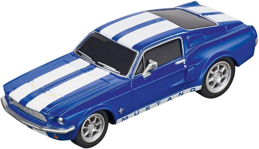 Carrera Ford GO 20064146 Mustang '67-Racing Blue Slot Car, Multicoloured