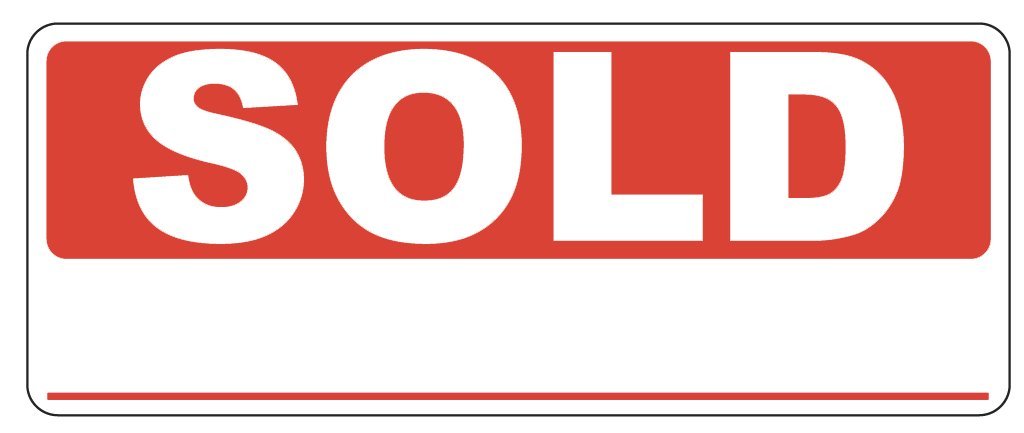 Price Stickers Sold Sticker Label 20 x 50mm - 2000 Pack Bold Red Sold Self Adhesive Sticky Labels, Easy Peel Adhesive Labels for Sale Signs, Name Sticker & Organiser Stickers for Storage & Retail Use