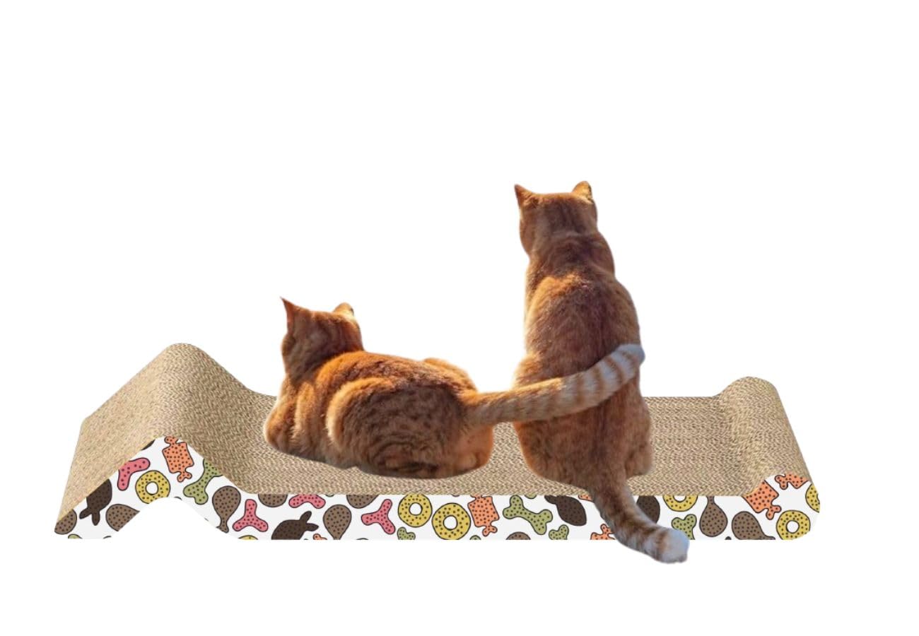 PSK PET MART S-Shape Corrugated Cat Scratching Board Pad Bed Scratcher Toy, 45 cm x 22 cm x 7 cm (B0CQYCFPXW) Amazon Price History, Amazon Price Tracker