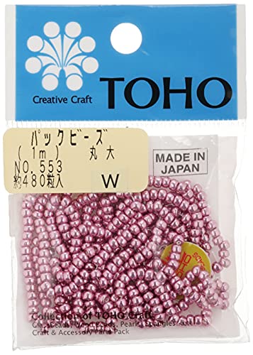 TOHO 丸大ビーズ 糸通しビーズ 外径約3mm No.553 1m入り