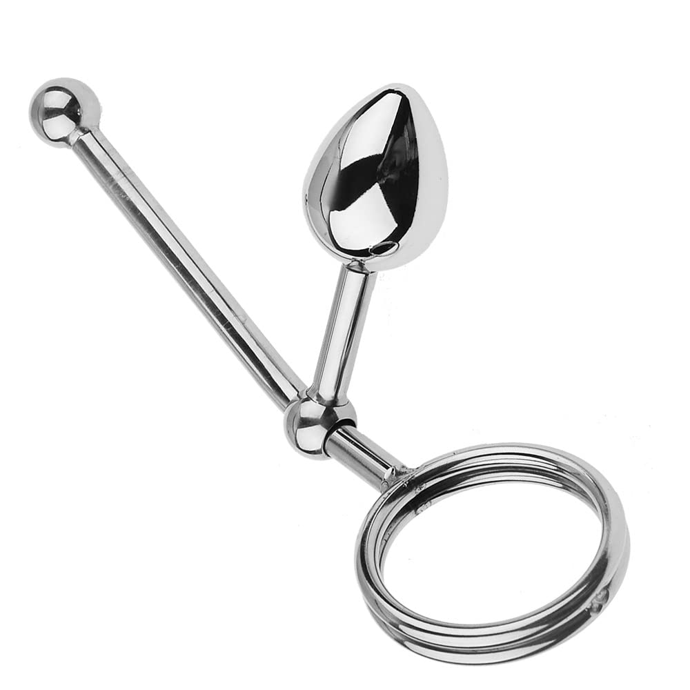 Prostate Massager Thrusting Toys Metal Expand Anal Plug Sex Toy Waterproof for Men SM Anal Beads Butt Plug