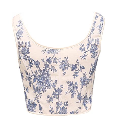 bslingerie Women Retro Vintage Victorian Push Up Bustier Going Out Crop Top Tank Top Corset Corset4