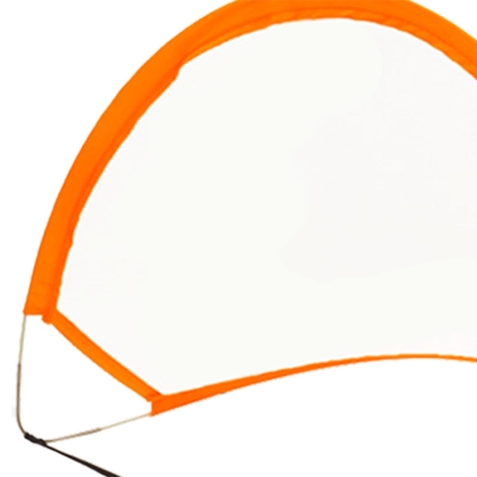 kowaku 2 Pieces Kids Soccer Goals Outdoor Sports Games Training Equipment, 125 x 80 x80 cm