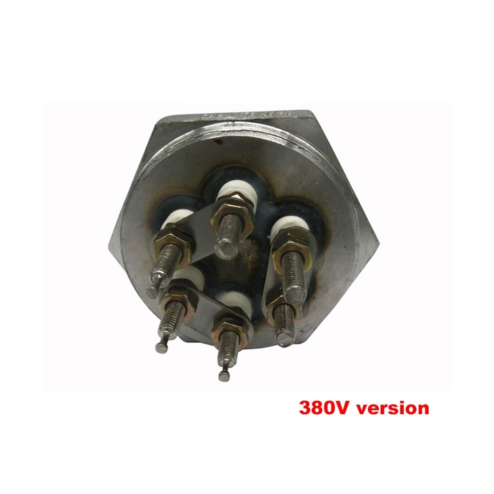 LIUCH Tanque de agua Solar de 2 pulgadas, tubo de calefacción eléctrica con rosca DN50 de 58mm, acero inoxidable 304 completo(220V,12KW355L DN50 304SUS)