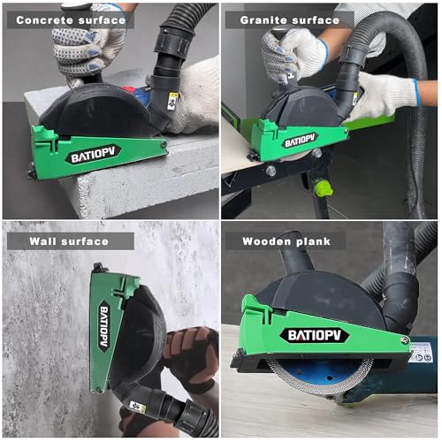 BATIOPV Dust Extraction Cutting Guard for 4.5 inch to 5 inch Angle Grinder – Universal Dust Shroud for Metal, Concrete, Wood, and Stone Cutting 6 BATIOPV Dust Extraction Cutting Guard for 4.5 inch to 5 inch Angle Grinder – Universal Dust Shroud for Metal, Concrete, Wood, and Stone Cutting - Image 6