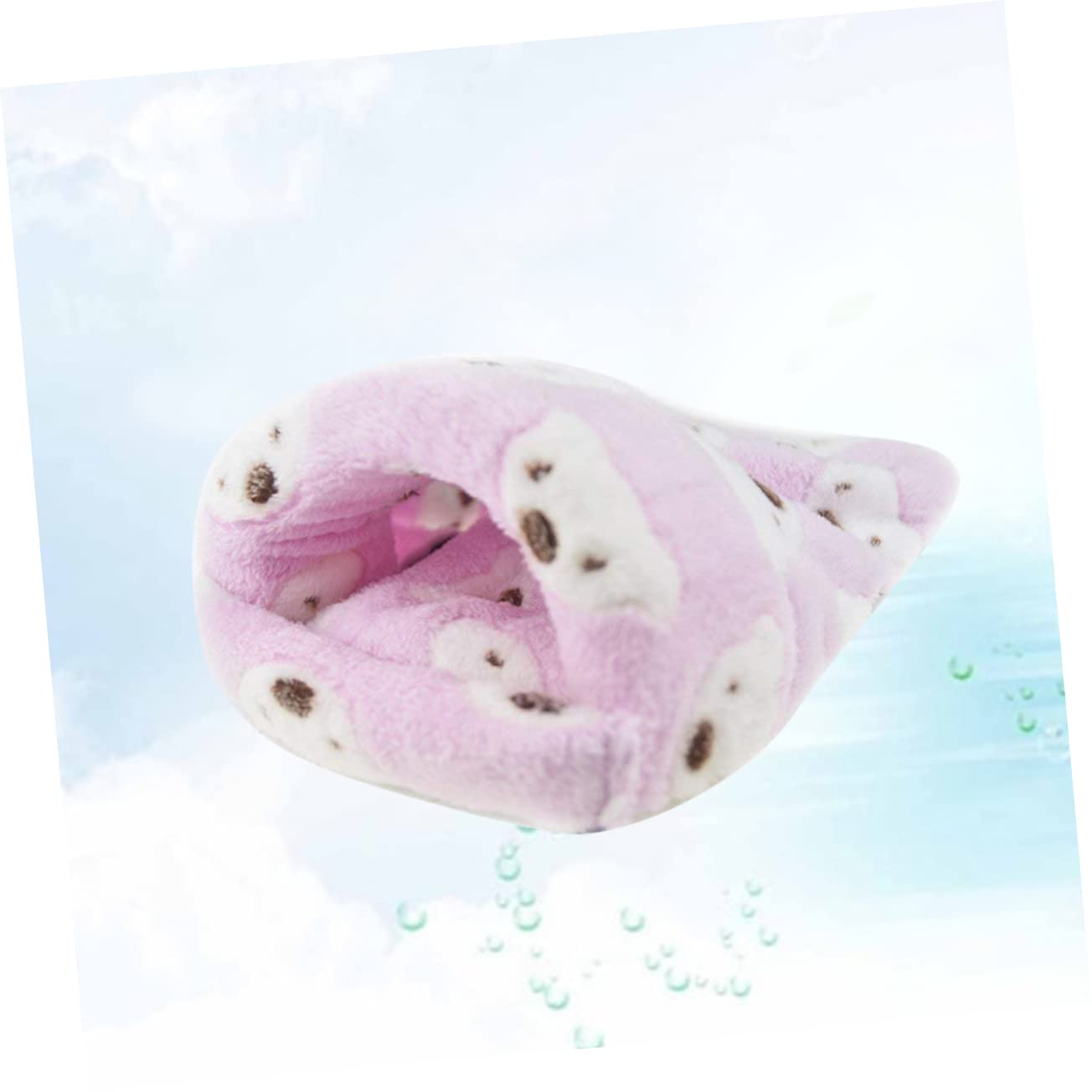 Supvox 3stücke Kleintier Schlafsack Aus Fleece Kleines Hamsterhaus Für Winter Gemütliches Nest Für Meerschweinchen Chinchilla Igel Und Eichhörnchen