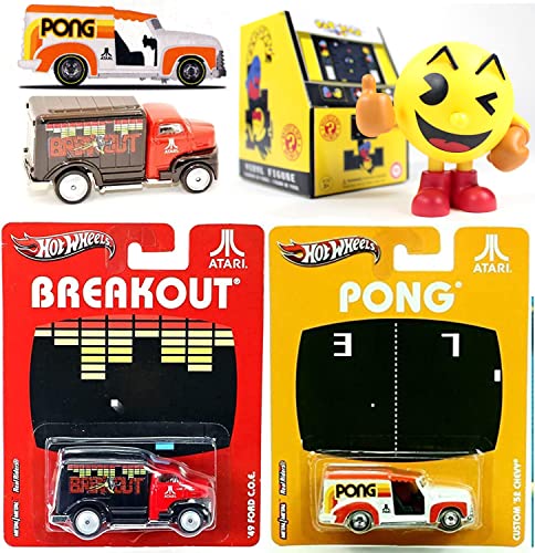 Pac Blast! Mini juego retro figura con personaje de Pac-Man + Breakout + Pong Flashback fundido a...