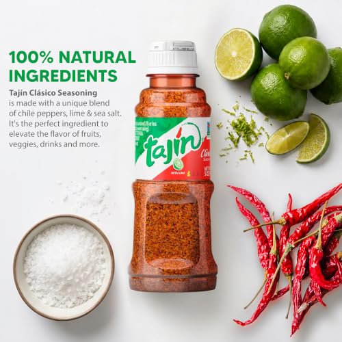 Image of Tajin Clasico Seasoning with Lime, 5.01 oz ℮ 142 g