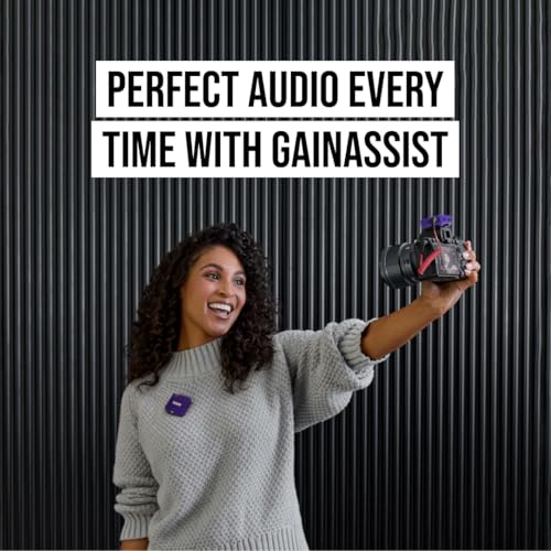 RØDE Wireless GO Gen 3 micro sans fil compact pourpre pour smartphone et caméra - 6