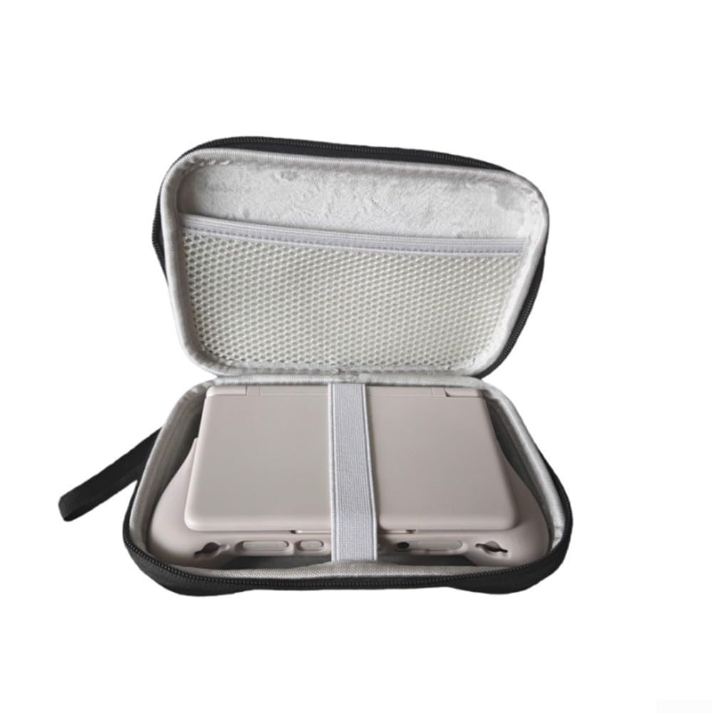 Schwarze Aufbewahrungstasche für Ayn-Thor Handheld-Spielgriff, Stoff-Tragetasche mit Reißverschluss, kompakte Schutzhülle für Gaming-Zubehör, 28 x 13 x 5 cm Organizer