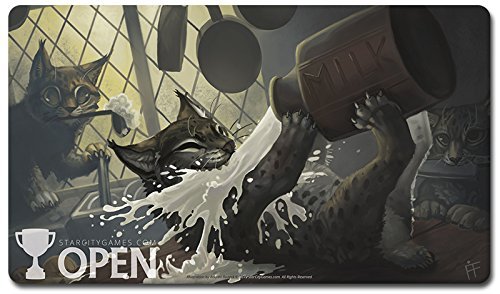 Star City Games Open Series MTG Parody Playmat - Kitchen Lynx / Kitchen Finks