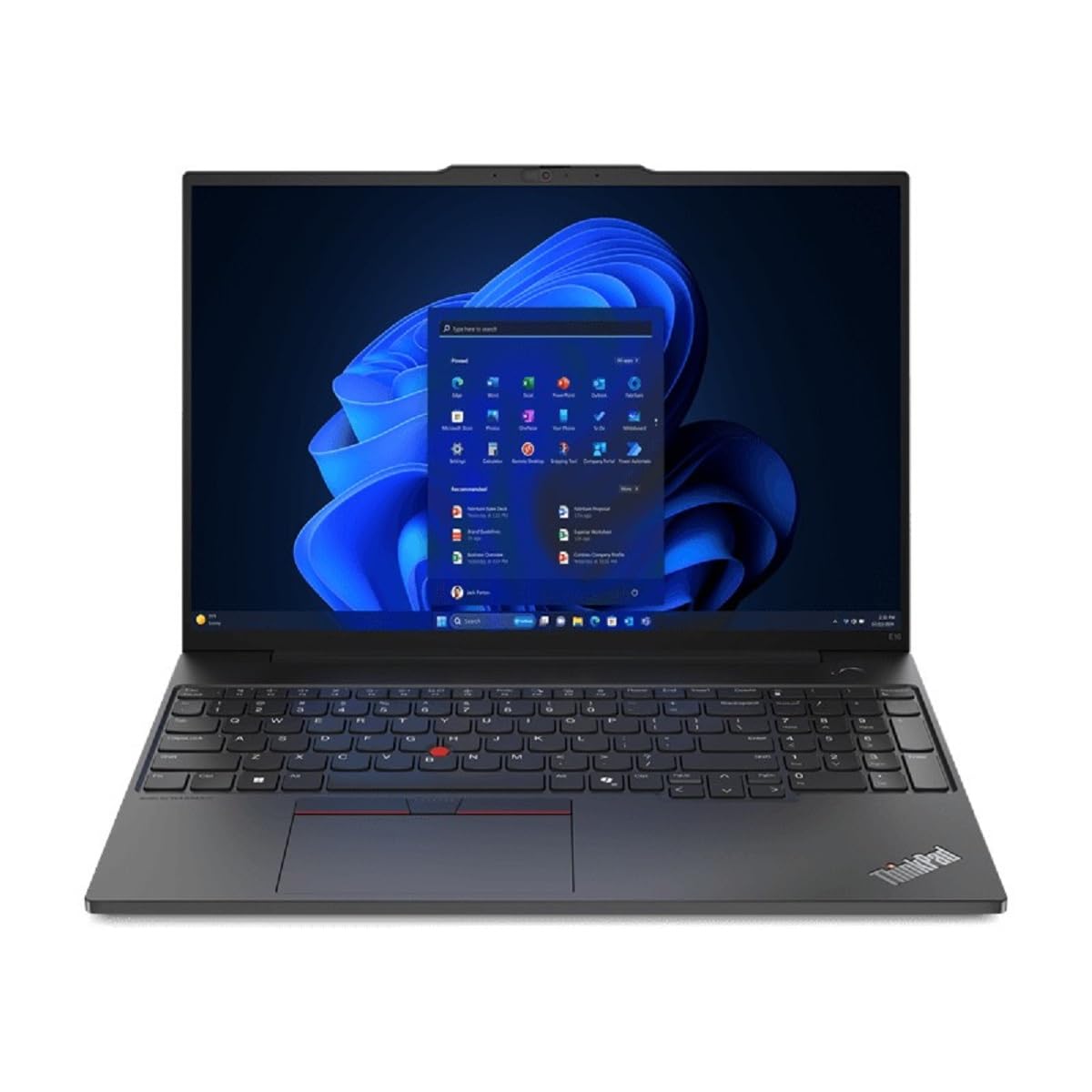 Lenovo ThinkPad E16 AMD Ryzen™ 7 7735HS Ordinateur Portable 40,6 cm (16") WUXGA 16 Go DDR5-SDRAM 512 Go SSD Wi-Fi 6E