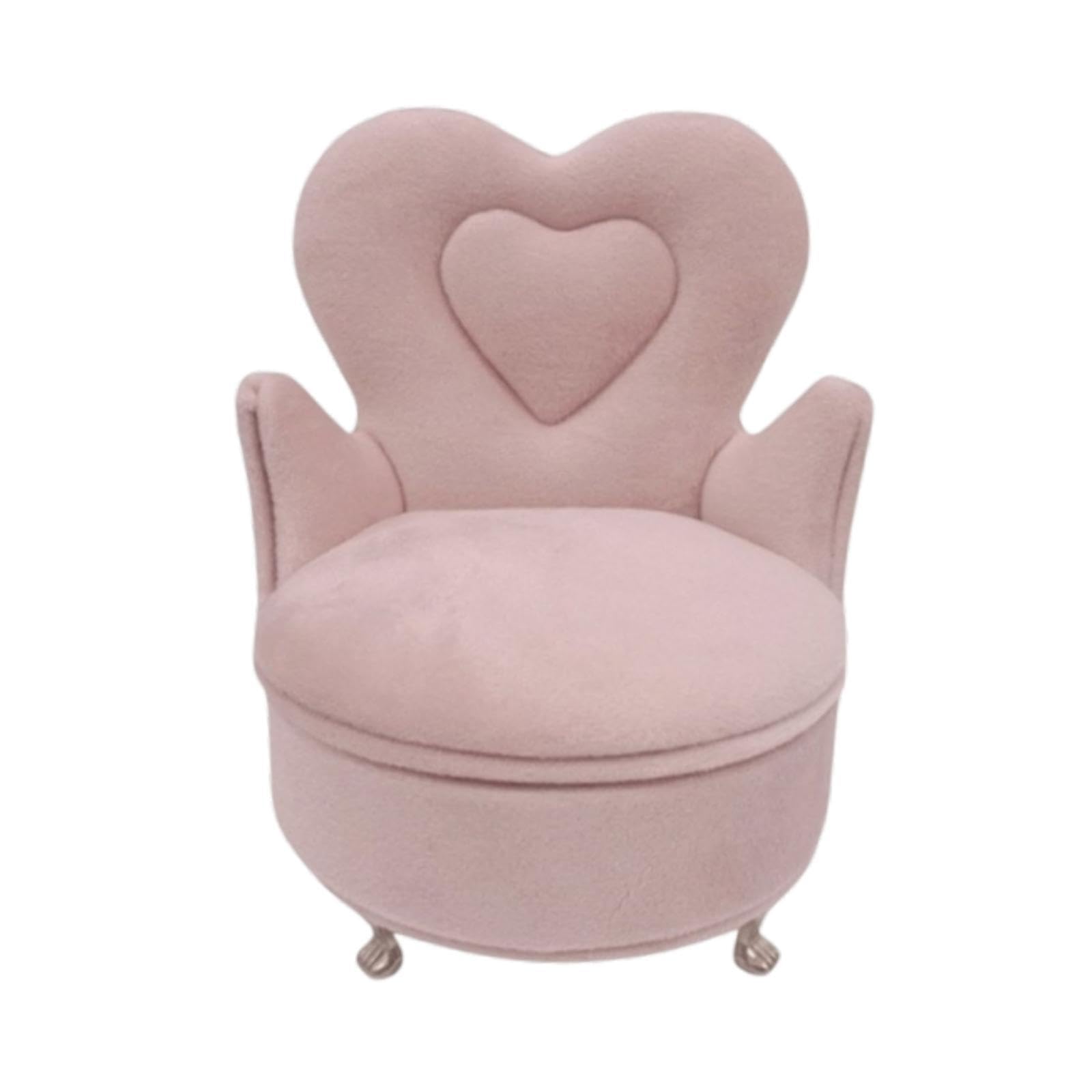 TWISAXC Playful Miniature Sofa Jewelry Box For Managing Earrings Necklaces Rings And Tiny Dollhouse Collections Furniture Necklace Earrings Bracelets Box