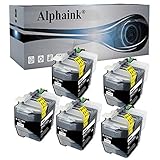 alphaink 5 Cartucce Nere d'inchiostro compatibili con Brother LC3219XL LC3219 LC3217 per Brother MFC-L6930DW MFC-J5330DW MFC-J5730DW MFC-J6530DW MFC-J5335DW MFC-J5930DW MFC-J6935DW MFC-J6730DW