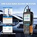 Heavy Duty Truck Scanner,Full System Diesel Diagnostic Scan Tool and Code Reader for Cummings, Detroit,Freightliner,International,Paccar,Check Truck Engine and Car 2 in 1 Code Reader/OBD2 Scanner