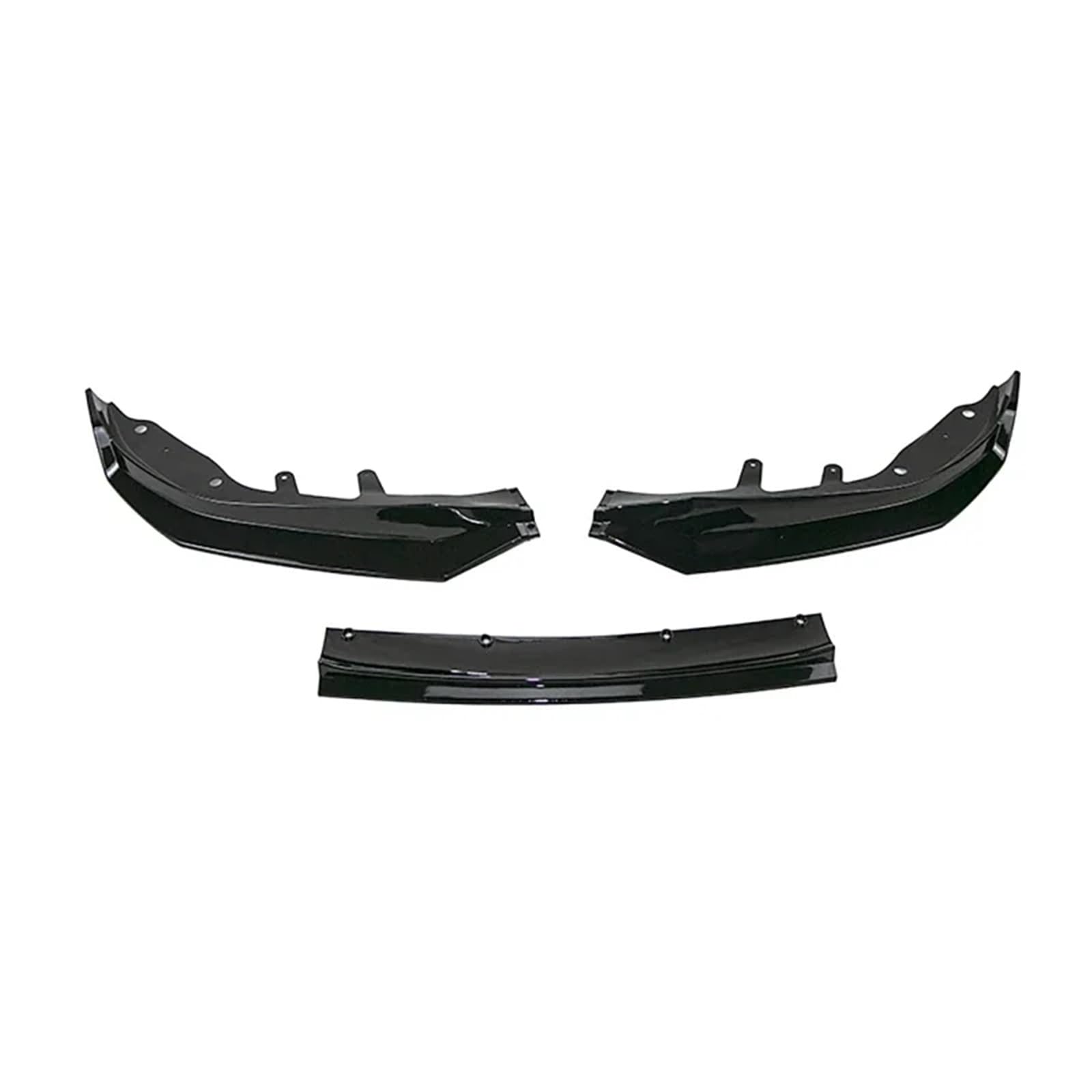 Rozdzielająca Nakładki Zderzaka Pasuje do BMW serii 4 G22 G23 M440i M440d 430d 430i 2020-2024 przedni zderzak samochodowy Splitter Lip Body Kit Spoiler zestaw rozdzielaczy(Glossy Black)