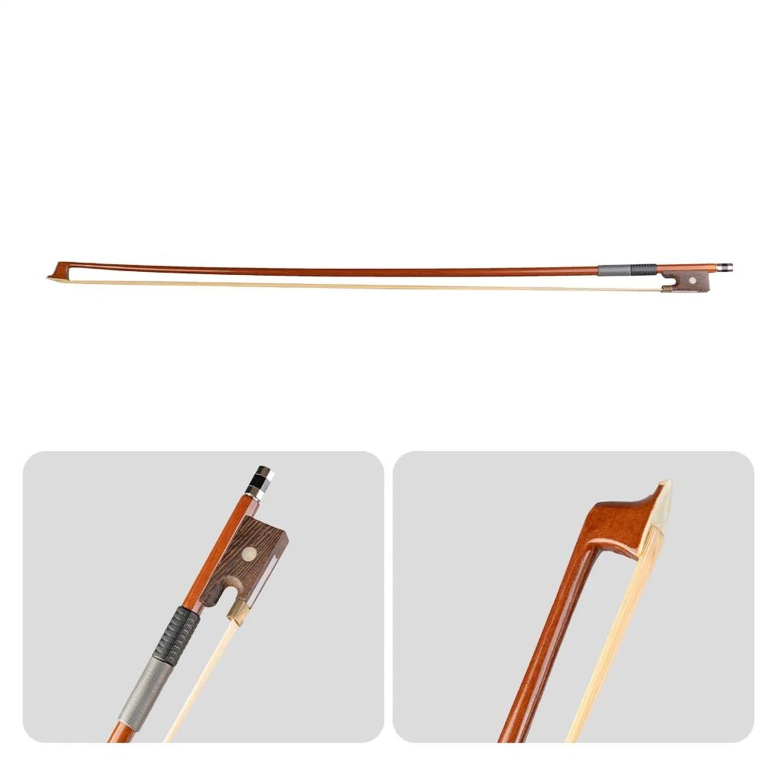 Student archetto violino 5 Pz/1 Set Brazilwood Arco Studente Arco Di Violino Per Principianti Studente Studente 3/4 Arco Di Violino