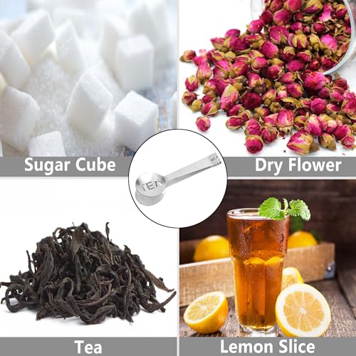 Miniatura 4 de Paquete De 4 Coladores De Bolsas De Té De Acero Inoxidable, Colador De Bolsas De Té, Abrazadera Para Bolsas De Té De Mango Largo, Colador De Bolsas De Té, Colador De Bolsas De Té.