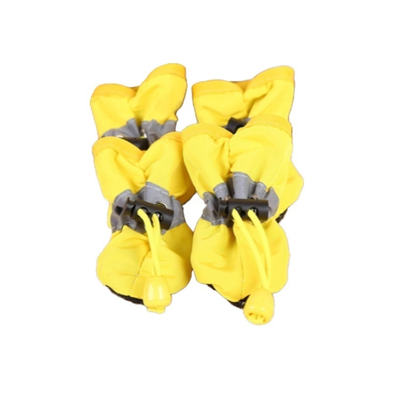 Dog Shoes 4pcs/set Waterproof Pet Dog Shoes Anti-slip Rain Boots Footwear Fit use for Small Cats Dogs Puppy Booties Paw Accessories(2,XS)