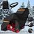 CHANGE MOORE Snow Blower Cover - 600D Snowblower Covers Water Repellent PVC Coating,2x Air Vents and Buckle Strap , 2x fluorescent webbings, Universal Fit Most Two Stage Snow Blower Orange