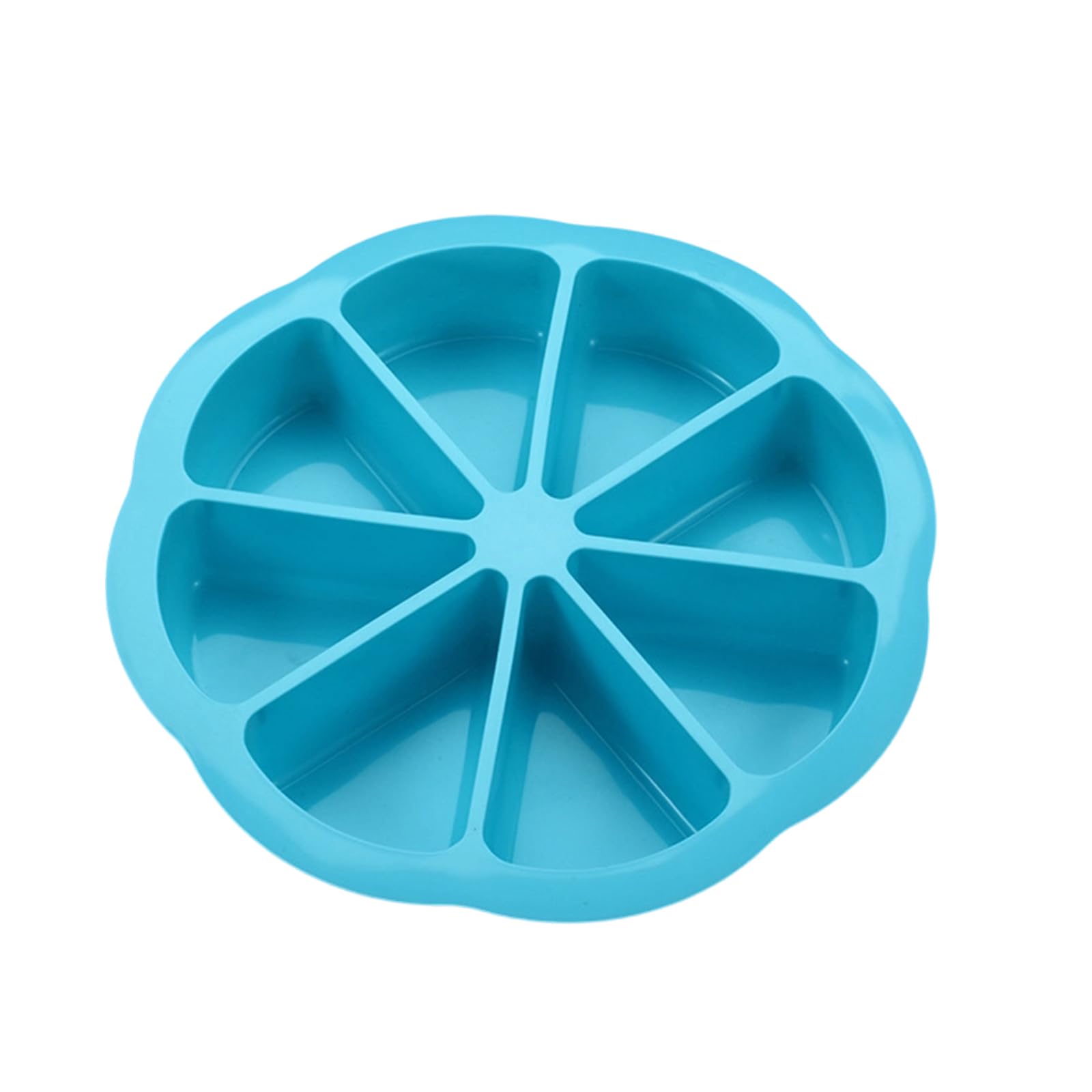 TQUXNGA Innovative Silicone Dessert Maker Nonstick Cake Baking with 8 Triangles for Professional and Home Use Nonstick Cake Pan