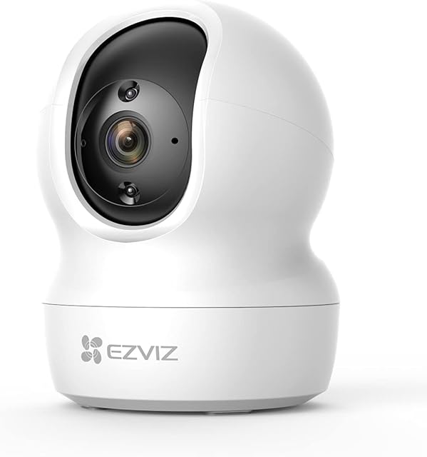 EZVIZ 2K+ Security Camera Indoor, Baby Pet Monitor with Smart Motion Tracking, Excellent Picture, 8x Digital Zoom, Night Vision, Two-Way Audio, H.265, Works with Alexa(CP1)