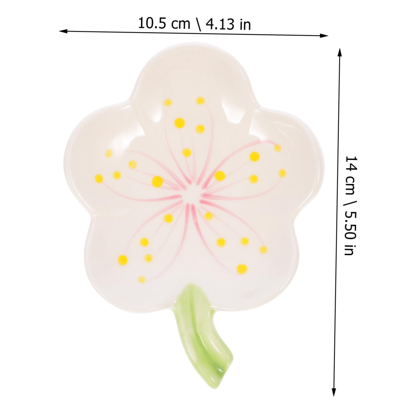 4stücke Blumenförmiger Seifenhalter Keramik Seifenschale Für Badezimmer rutschfest Und Langlebig Mit Abflussdesign Für Hygiene
