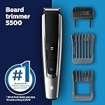 Philips Norelco Beard Trimmer and Hair Clipper Series 5500, electric, cordless, one pass beard trimmer and hair clipper…