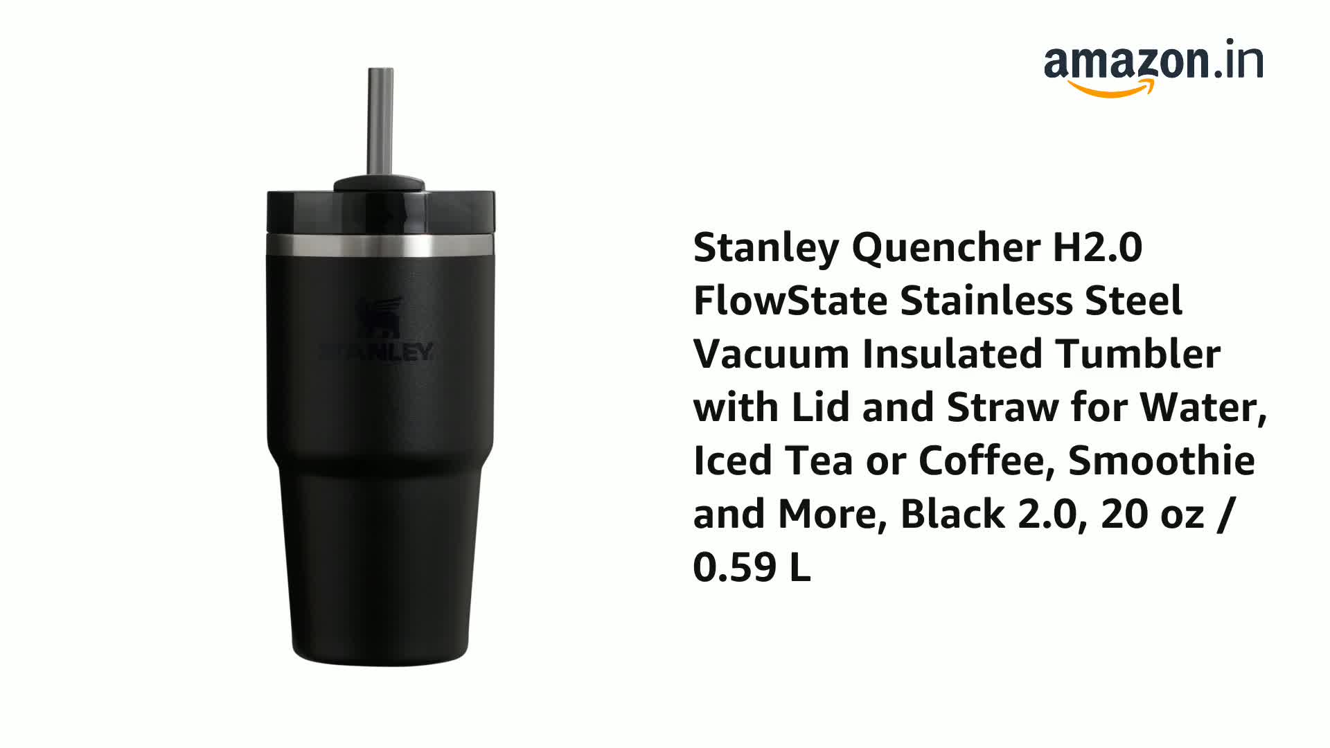 Stanley Quencher H2.0 Tumbler with Straw 20 oz | Flowstate 3