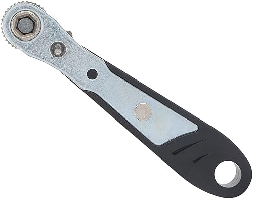 Miniatura 6 de FTVOGUE Llave de trinquete, mini llave de trinquete, llave de casquillo hexagonal de 14 pulgadas, herramienta de destornillador, adecuada para