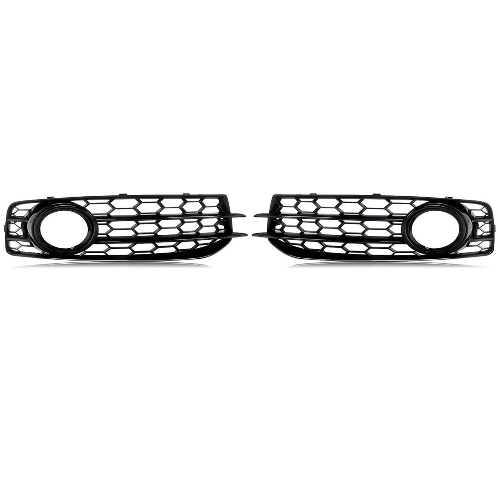 Grilles calandre A3 8P 2010 noir brillant finition haut de gamme pour pare-chocs