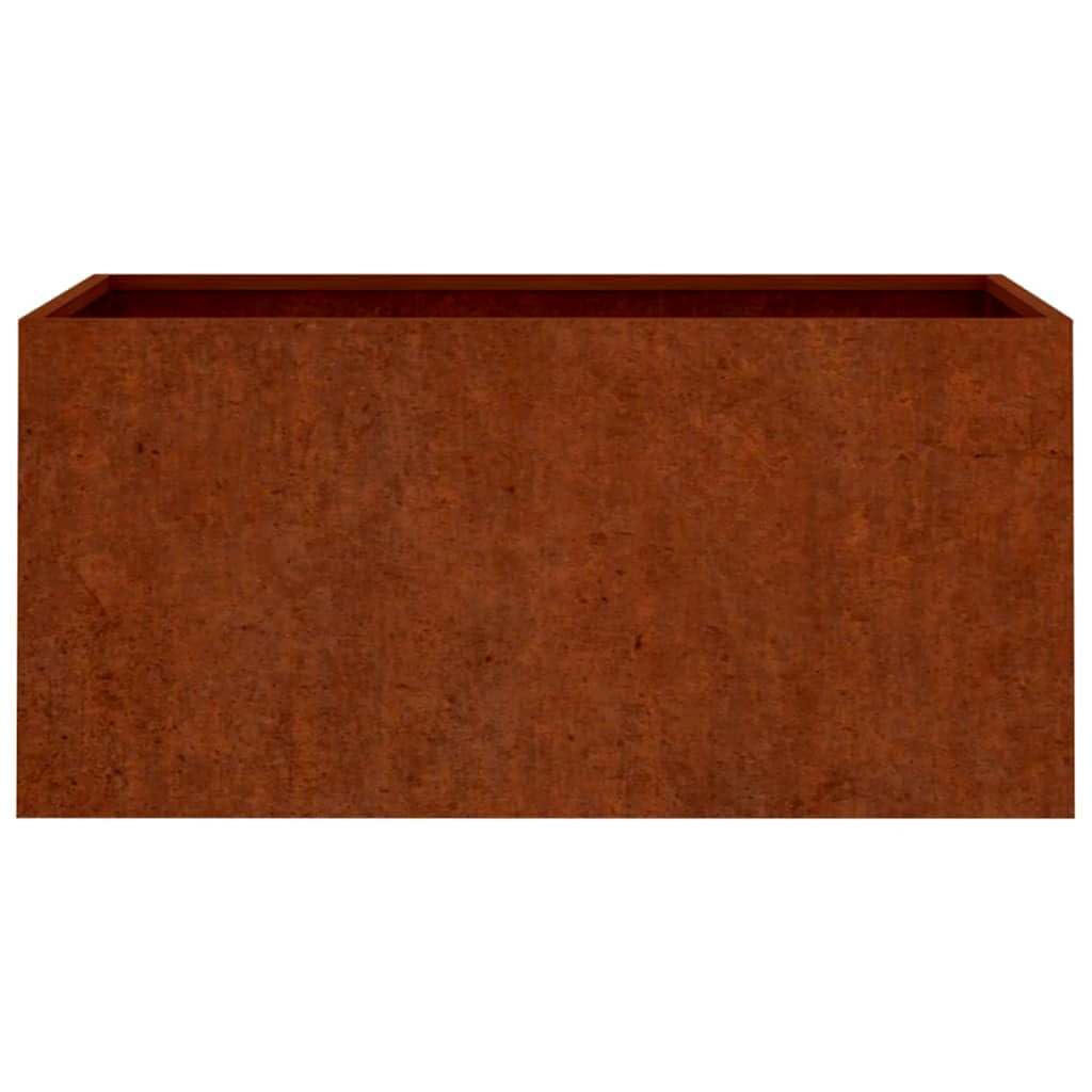 Generico Fioriera 62x30x29 cm Acciaio Corten,Prato e giardino,Giardinaggio,Vasi e fioriere-821556