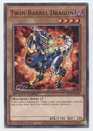 Twin-Barrel Dragon - SBC1-ENF06 - Common - 1st Edition