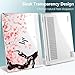 Premium Crystal Clear Case for HP Envy x360 16-inch 2-in-1 Laptop 2024 Release, Creative Patterns Ultra-Slim Lightweight Scratch-Resistant Hard Shell with Professional Protection, Cherry Blossoms